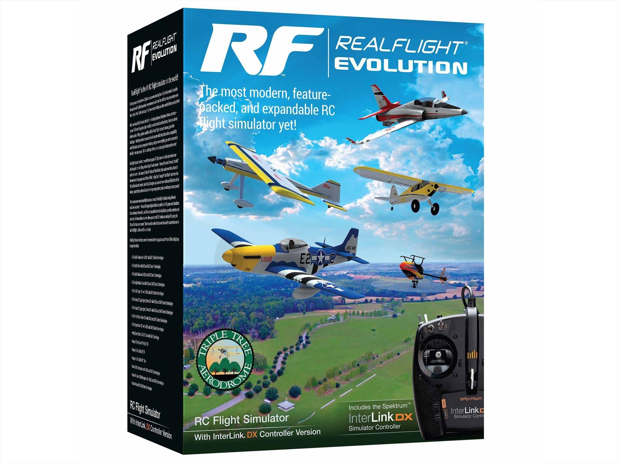 RealFlight Evolution RC Flight Simulator with InterLink DX Controller RFL2000