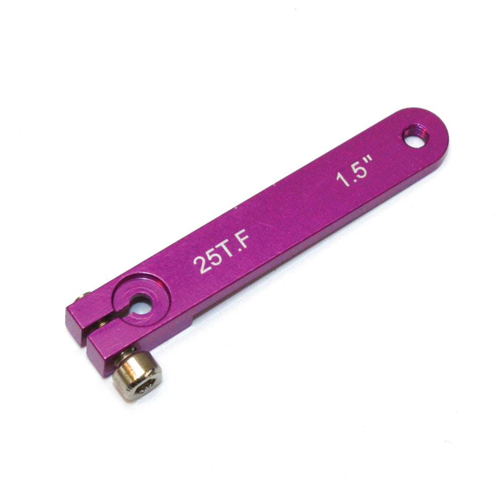 MacGregor Futaba Aluminium Servo Arm 1.5in M3 Purple ACC0076