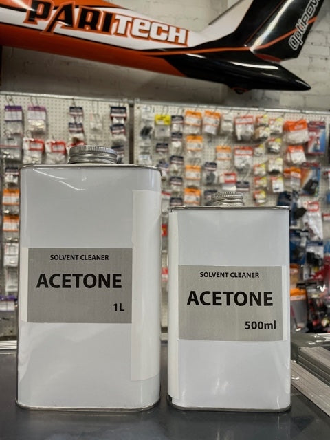 Acetone 1000ml Ideal for cleaning Fuel Tanks