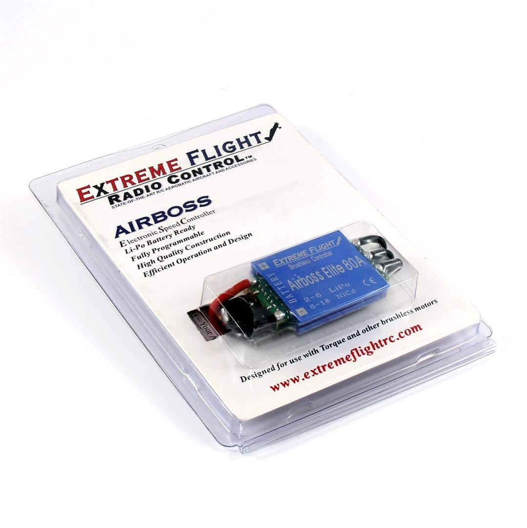 Airboss 80A Brushless Speed Controller from Extreme Flight