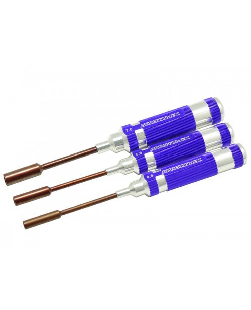 Arrowmax Nut Driver Set 4.5; 5.5 & 7.0x100mm - 3pcs AM150994
