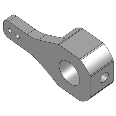ER-40eVo Servo Plate Steering Arm for Electron Retracts