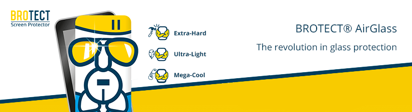 BROTECT AirGlass Glass Screen Protector & Anti-Fingerprint for Powerbox ATOM & CORE