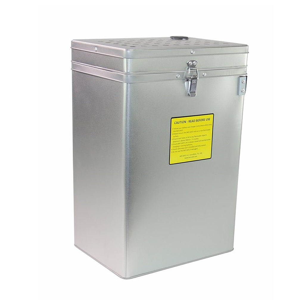 BAT SAFE XL Silver LiPo Charging Safe Box BSX-1-S from BAT-SAFE