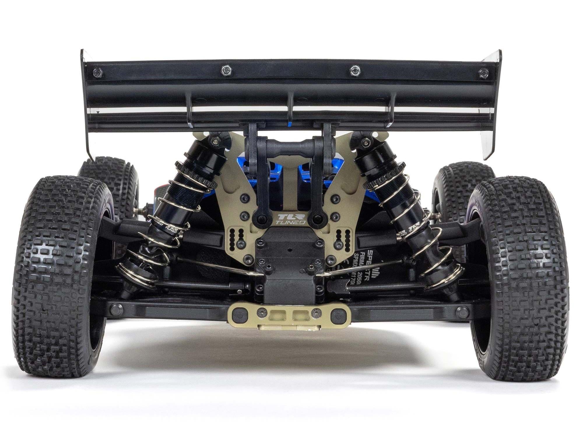 Arrma 1/8 TLR Tuned TYPHON 6S 4X4 BLX Buggy RTR, Red/Blue ARA8406