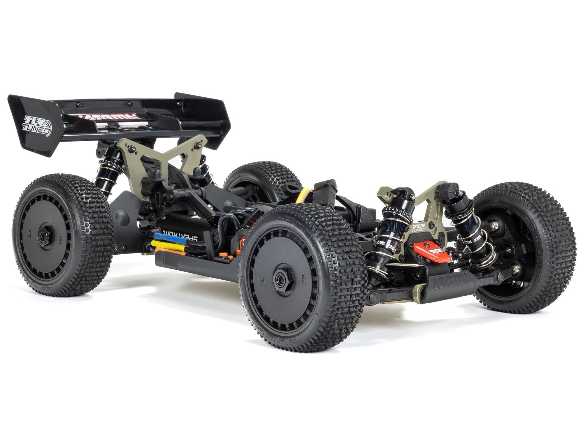 Arrma 1/8 TLR Tuned TYPHON 6S 4X4 BLX Buggy RTR, Red/Blue ARA8406
