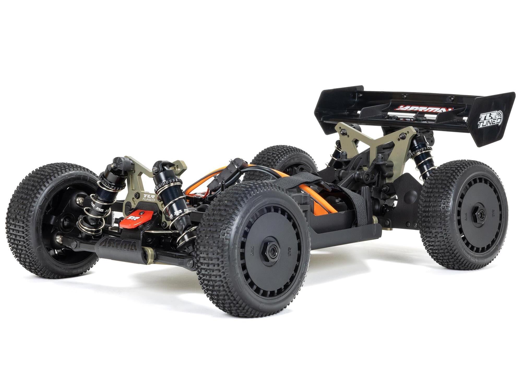 Arrma 1/8 TLR Tuned TYPHON 6S 4X4 BLX Buggy RTR, Red/Blue ARA8406