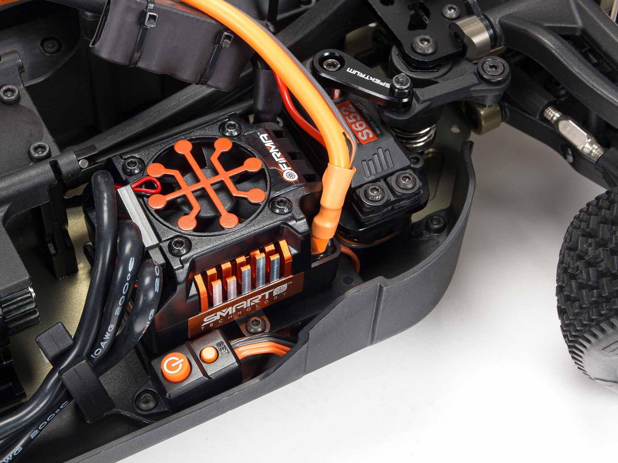 Arrma 1/8 TLR Tuned TYPHON 6S 4X4 BLX Buggy RTR, Red/Blue ARA8406