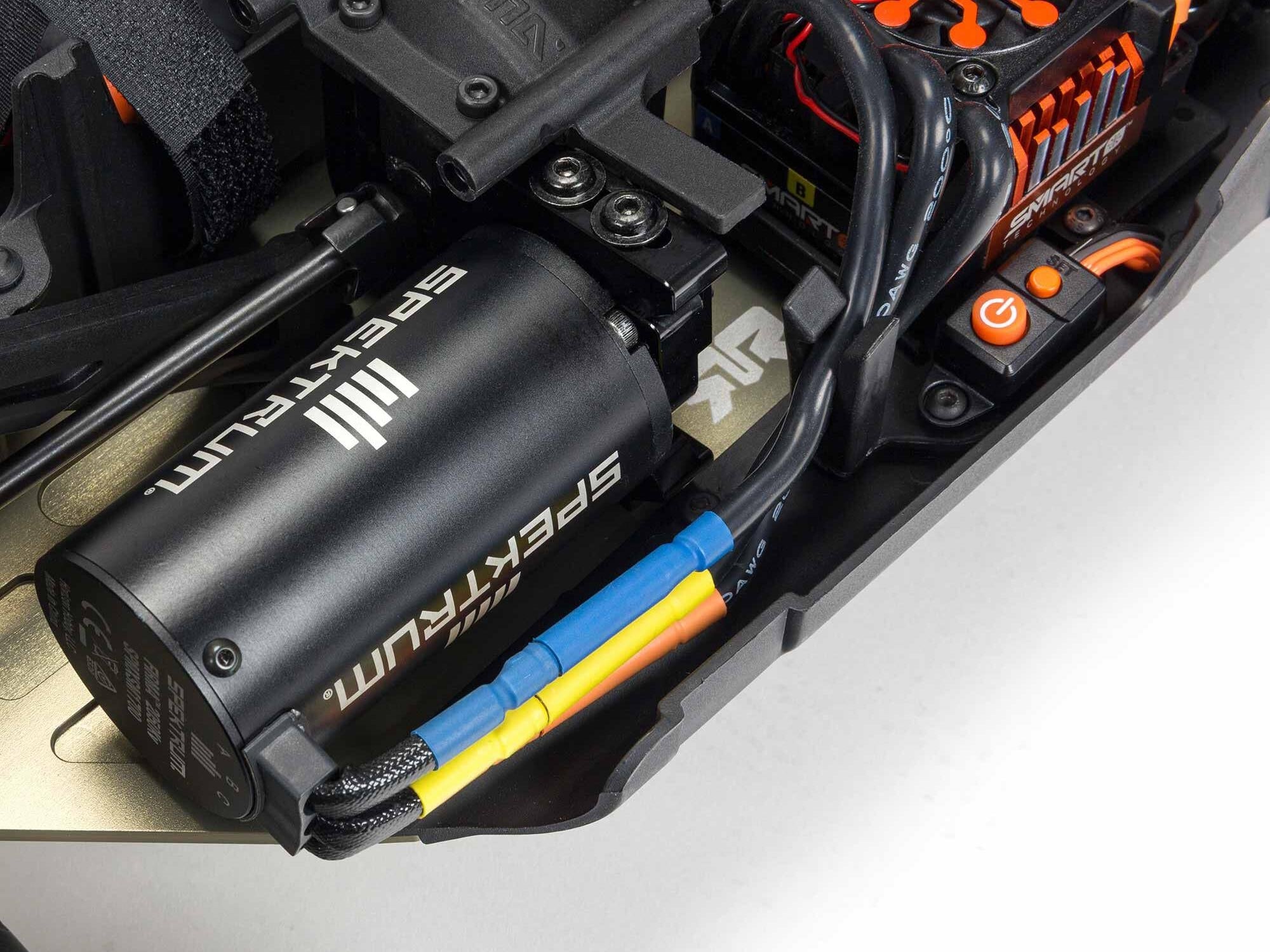 Arrma 1/8 TLR Tuned TYPHON 6S 4X4 BLX Buggy RTR, Red/Blue ARA8406