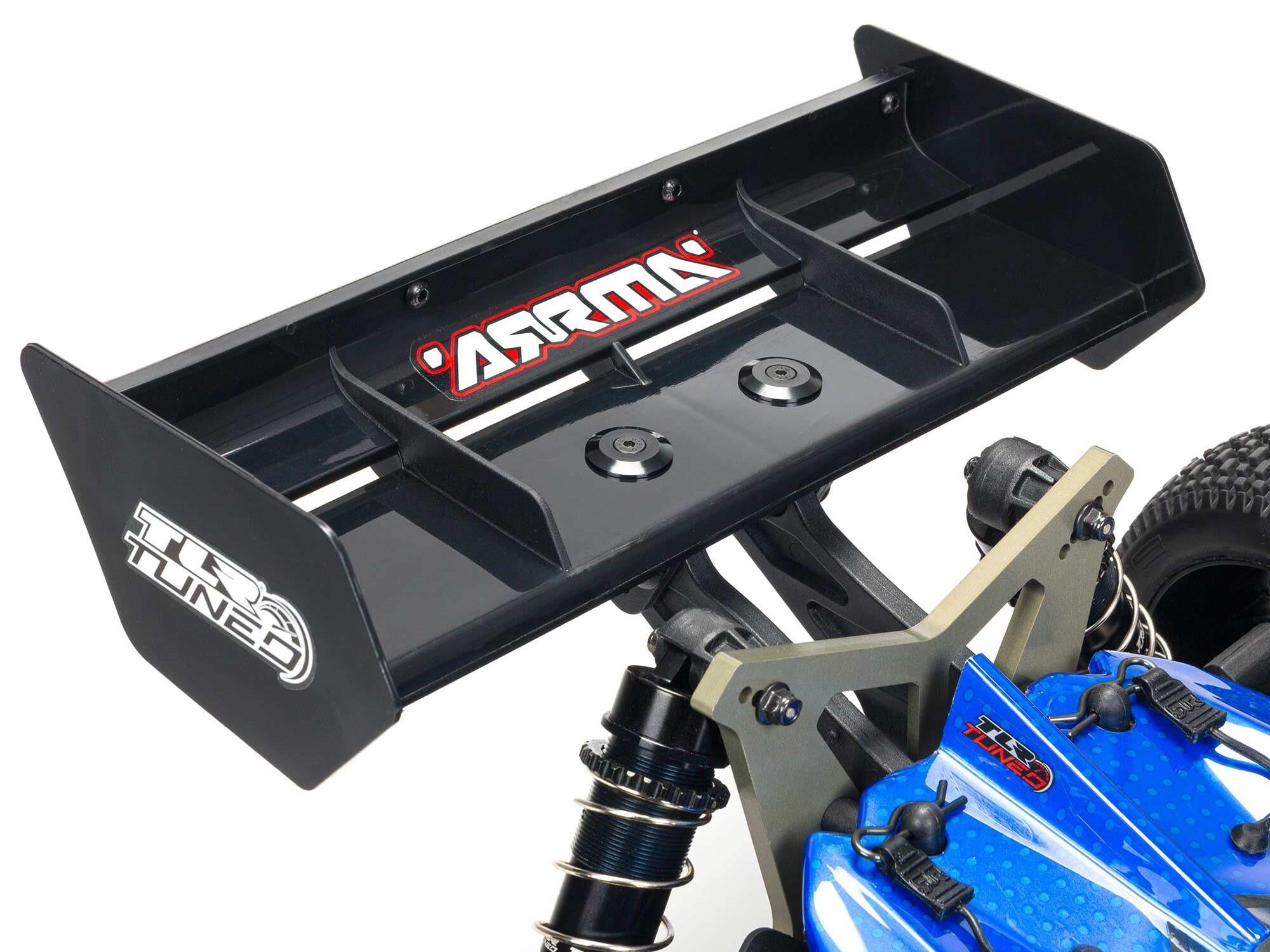 Arrma 1/8 TLR Tuned TYPHON 6S 4X4 BLX Buggy RTR, Red/Blue ARA8406