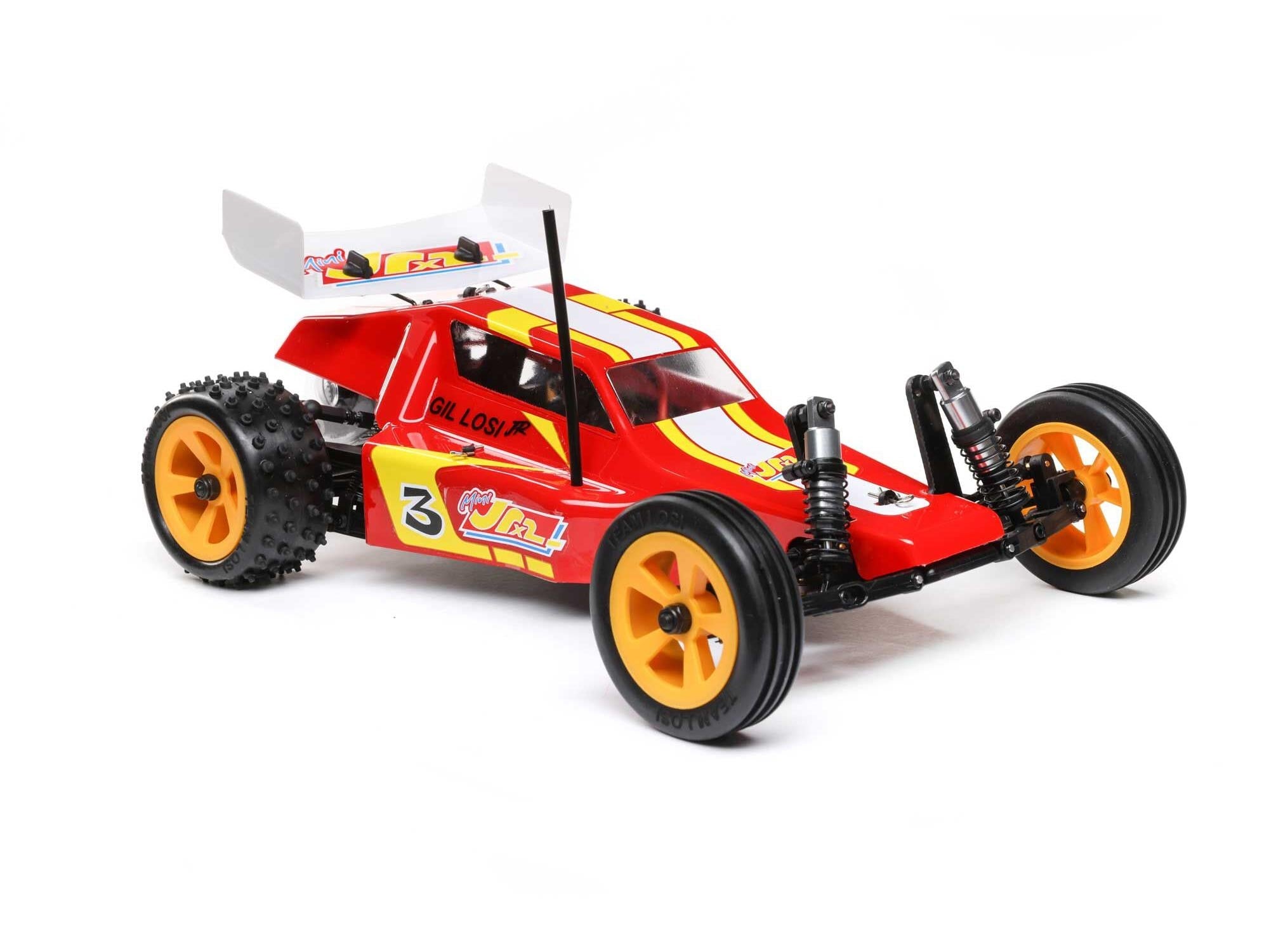 Losi 1/16 Mini JRX2 Brushed 2WD Buggy RTR - Red LOS01020T1