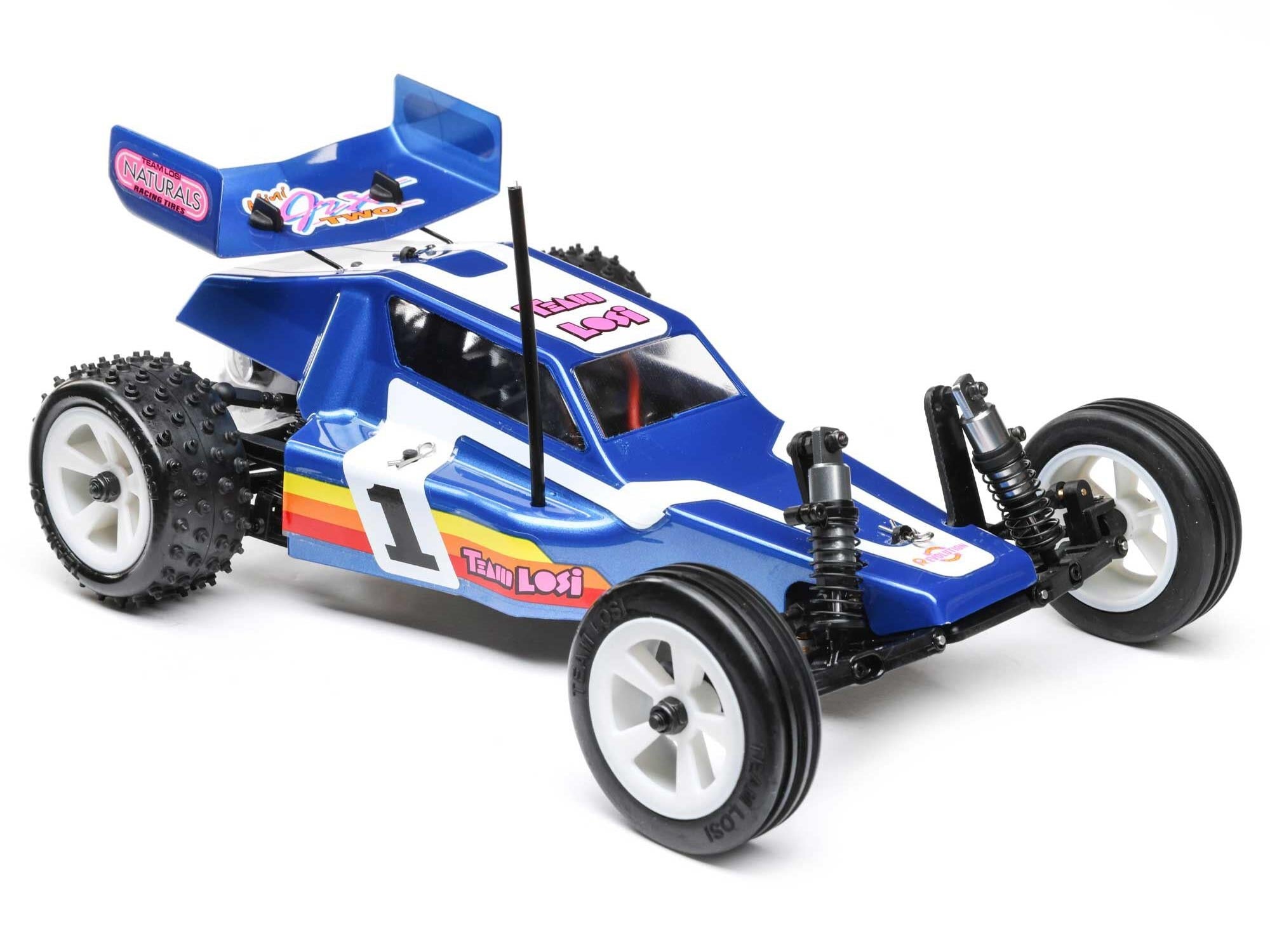 Losi 1/16 Mini JRX2 Brushed 2WD Buggy RTR, Blue