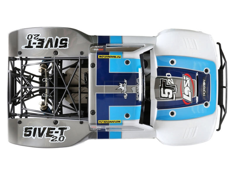 Losi 5IVE-T 2.0 V2 1/5 4WD SCT Petrol BND Grey/Blue/White LOS05014V2T1