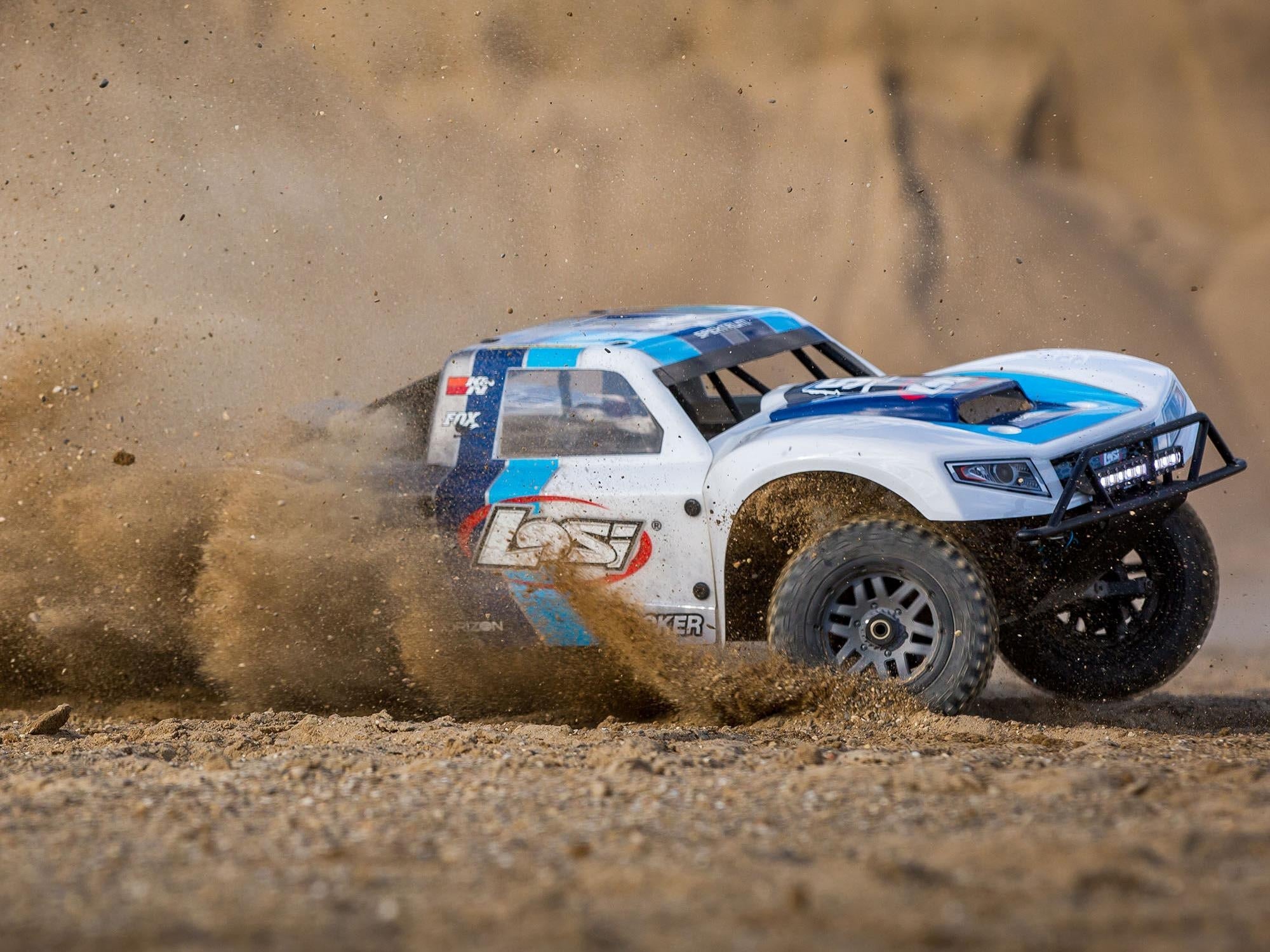 Losi 5IVE-T 2.0 V2 1/5 4WD SCT Petrol BND Grey/Blue/White LOS05014V2T1