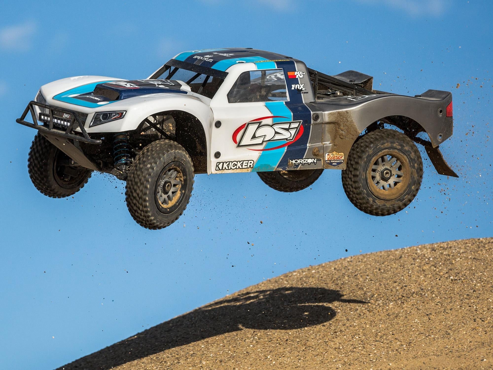 Losi 5IVE-T 2.0 V2 1/5 4WD SCT Petrol BND Grey/Blue/White LOS05014V2T1