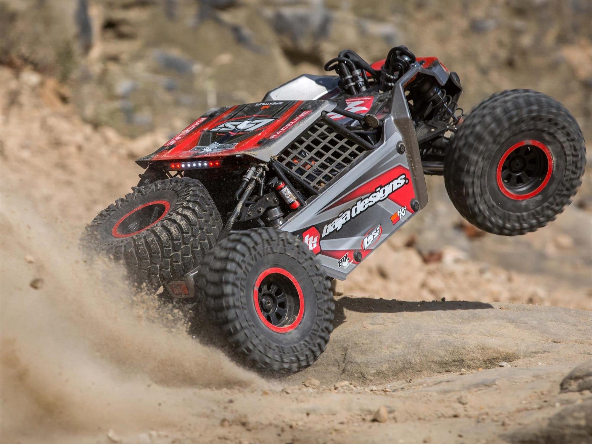 Losi 1/6 Super Rock Rey V2 4WD Brushless Rock Racer RTR LOS05016V2T2