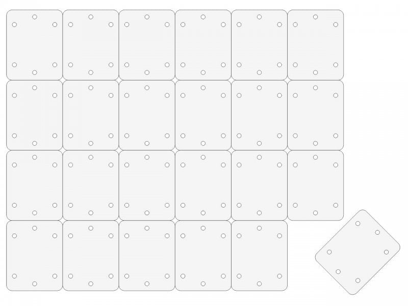 Extron CA Hinges 25 x 20mm / 24 pcs X2020