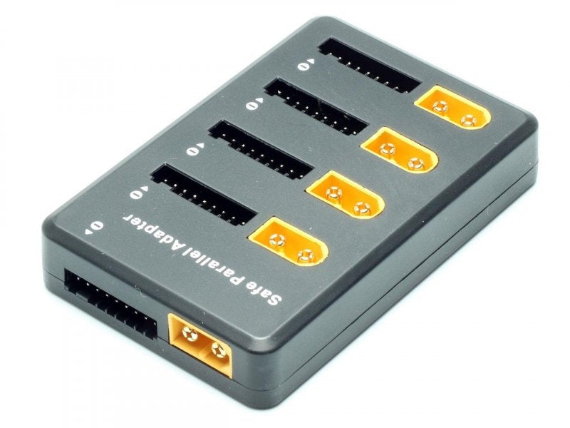 Charge Adapter X4 Parallel Charge Board XT60 With Leads from Pichler C7209