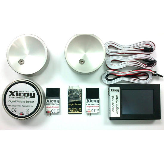 COG Center of Gravity Digital weight and balance meter & Angle Meter Kit from Xicoy CGANG1