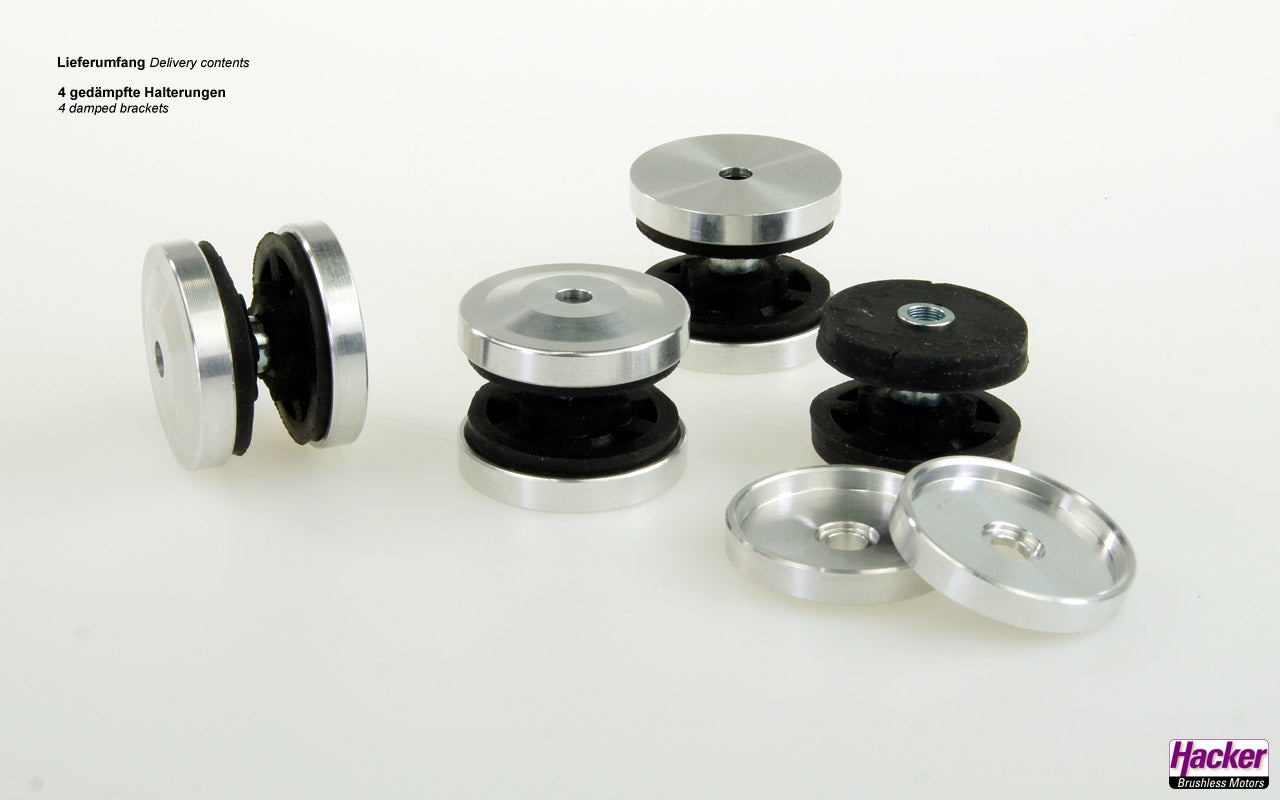 Hacker Damped Brackets For Electric Drives And Combustion Engines 10108410