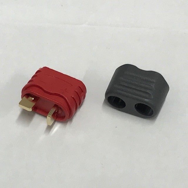 Deans Female Connector With Wire Shield