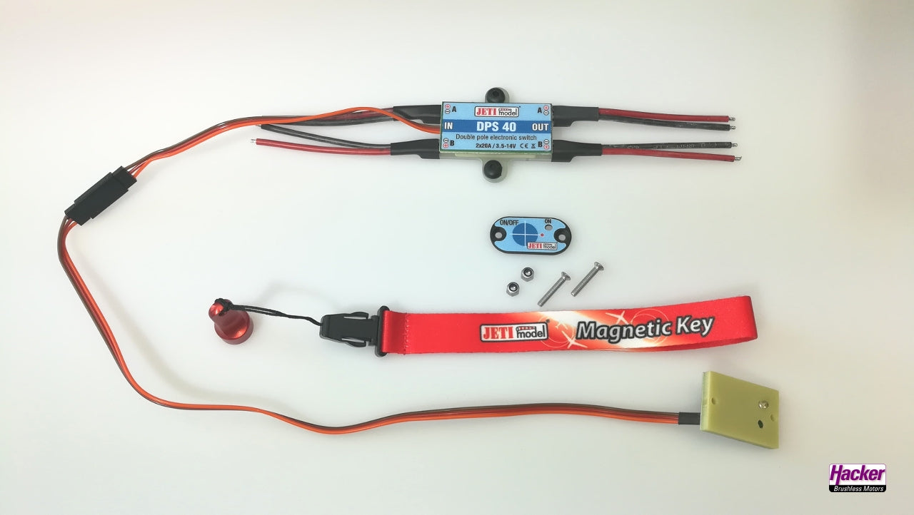 JETI Model DPS 40 Dual Electronic Switch J-DPS-40