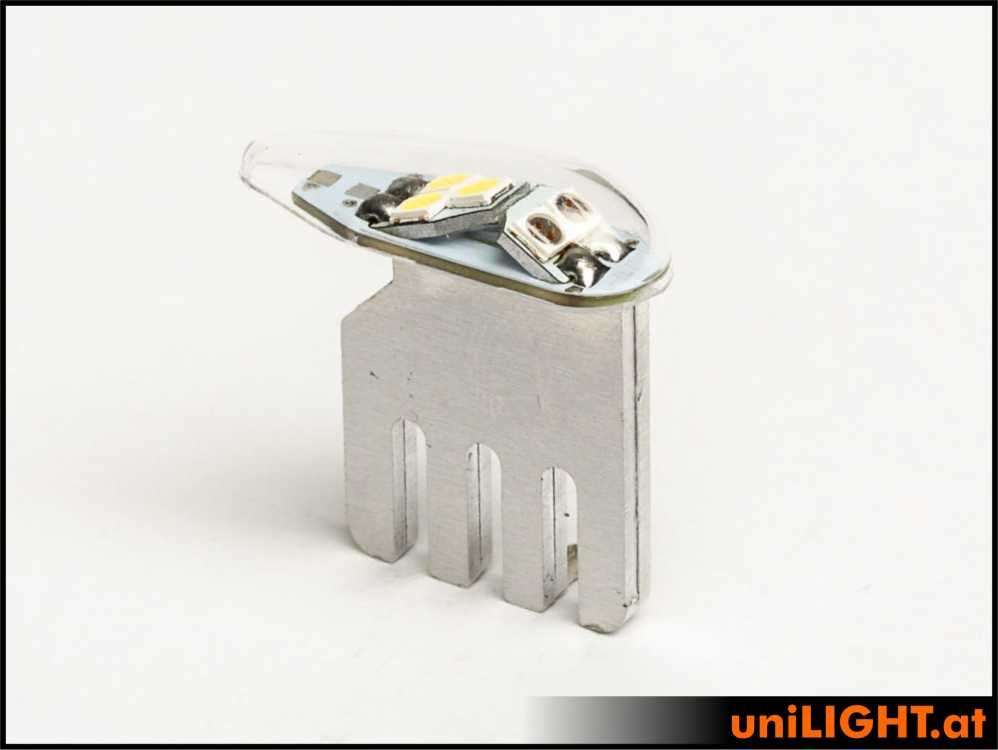 Unilight 7Wx2, 9mm DUAL Navigation + Flash, DUAL9-070x2-RTWE