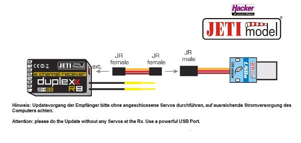 Jeti USB Adapter for Jeti Duplex Items J-USBA