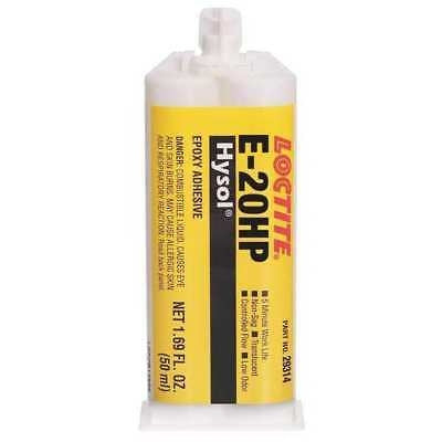 Loctite Hysol E-20HP Epoxy 50ml Cartridge with Nozzle
