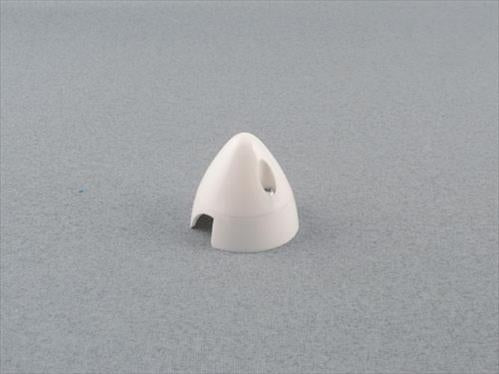 White 38mm (1.1/2") 2 Blade spinner