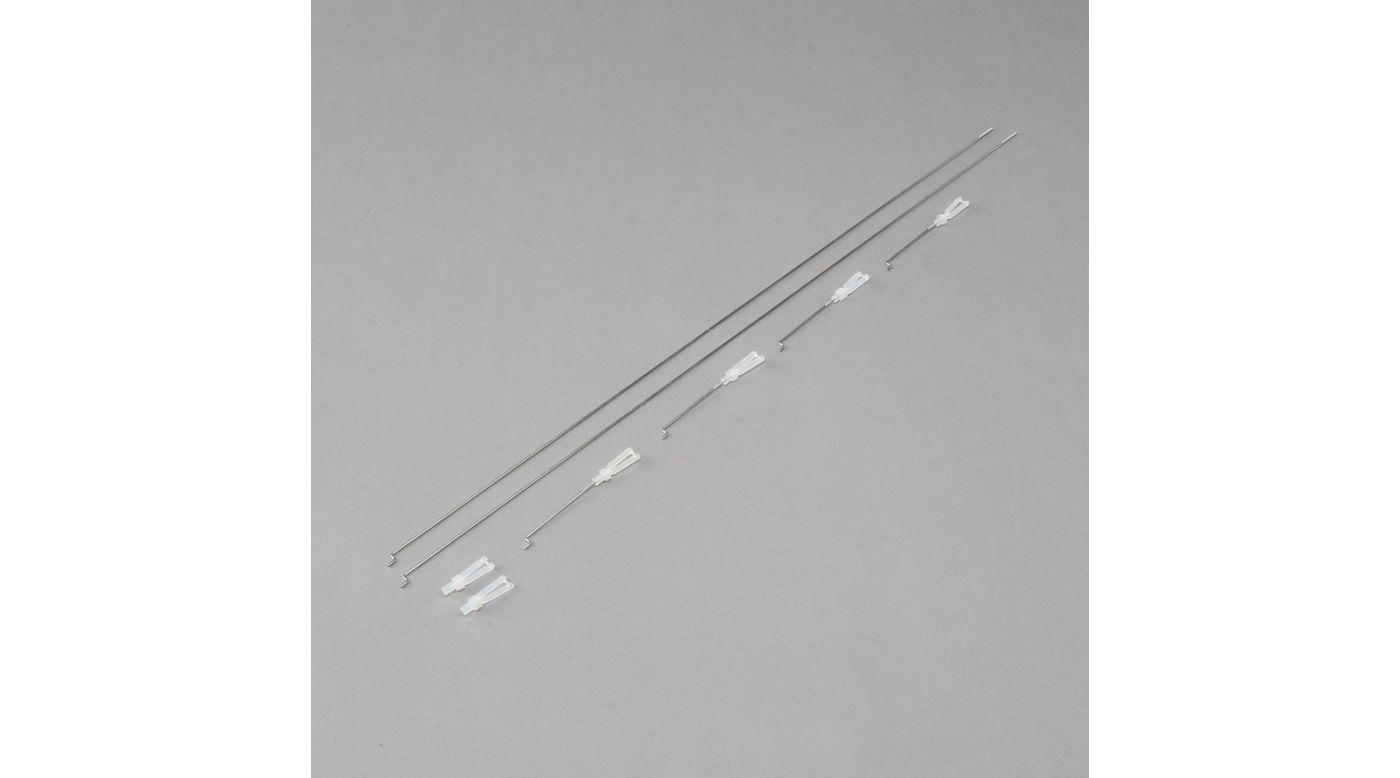 E-Flite Pushrod set w/ clevis: P-47 1.2m EFL8455