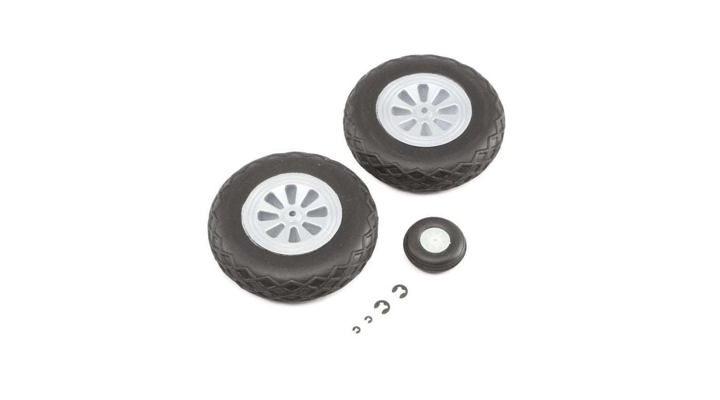 E-Flite Wheel Set: P-47 1.2m EFL8462