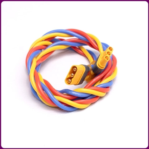 Engine Extension 100cm for Jetsmunt 70 & 166 ECU with MR30 Connectors from Xicoy