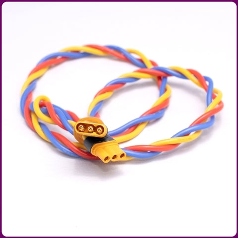 Engine Extension 50cm for Jetsmunt 70 & 166 ECU with MR30 Connectors from Xicoy