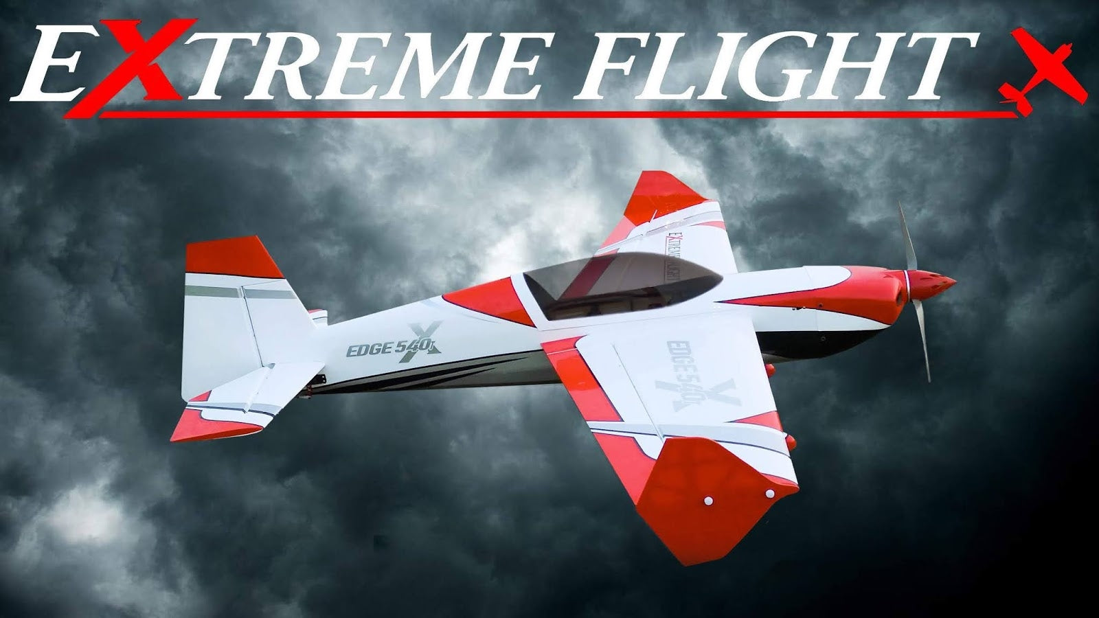 Extreme Flight Edge 540T EXP V2 60" White/Red