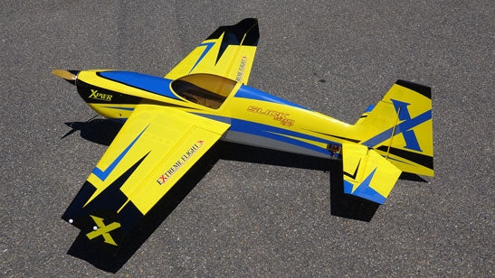 Extreme Flight 3DHS Slick 580 V2 60" Yellow/Blue