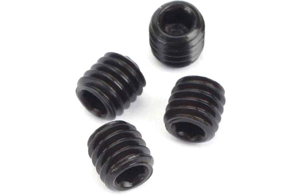 Dubro M3 x 5mm Socket Set Grub Screws (4 Pack) DB2169