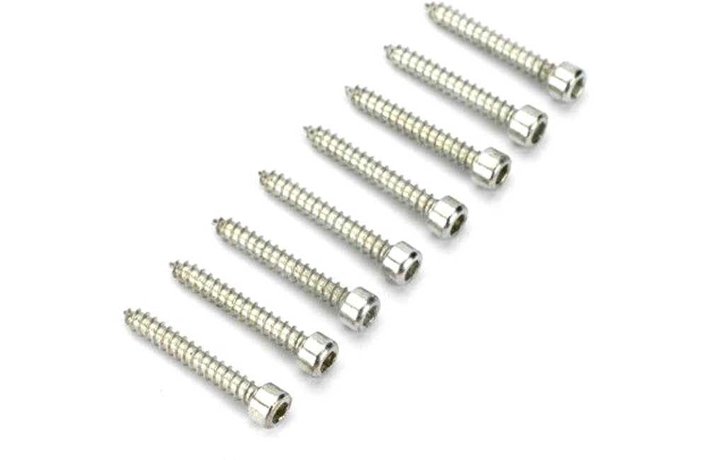 Dubro #2 x 3/8" Socket Head Sheet Metal Screws (8 Pack) DB380