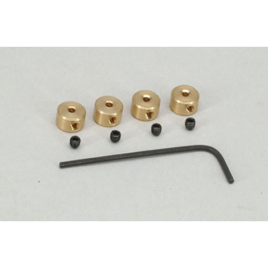 J Perkins 14 SWG Wheel Collets (2mm) (4 pcs) JPD5508073