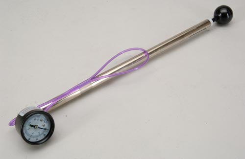 Robart 100 PSI Hand Air Pump with Gauge F-RB164G