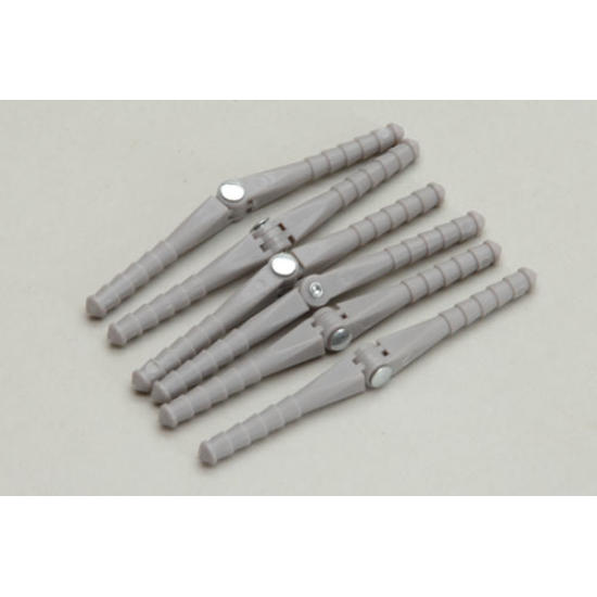 Robart 1/8 inches Hinge Point-Steel Pin (6 Pack) 307 758936307006