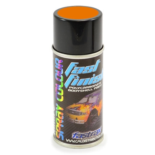 Fastrax Fast Finish Orange Power Spray Paint 150ml FAST276