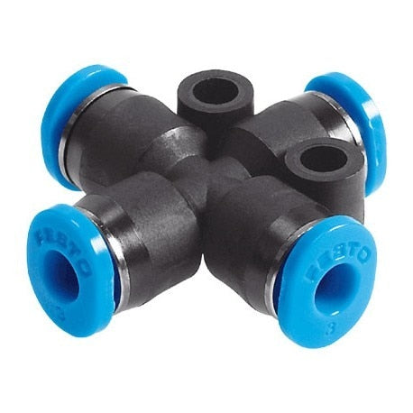 Festo 4mm X 4 Way Push Fitting