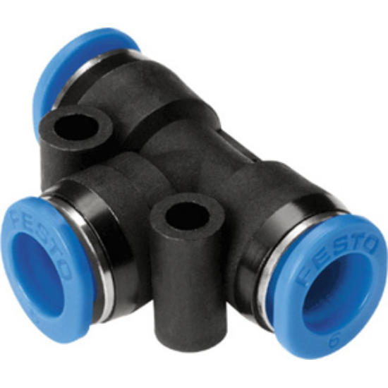 3mm Festo Tee Push Fitting QST-3