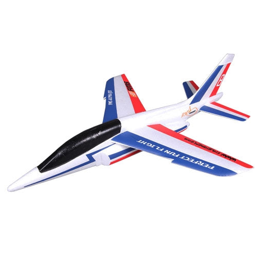 FMS 600MM Free Flight Alpha Glider Kit (Blue/Red) FS0174R