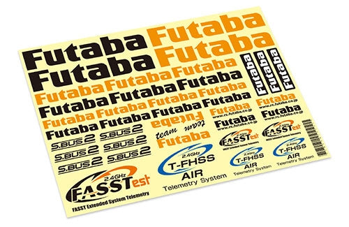 Futaba Air Decal Sheet (P-FUTDEC-AIR)