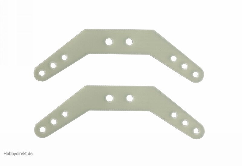 Graupner Glass Fibre Rudder Twin Horn 90mm 3543.2