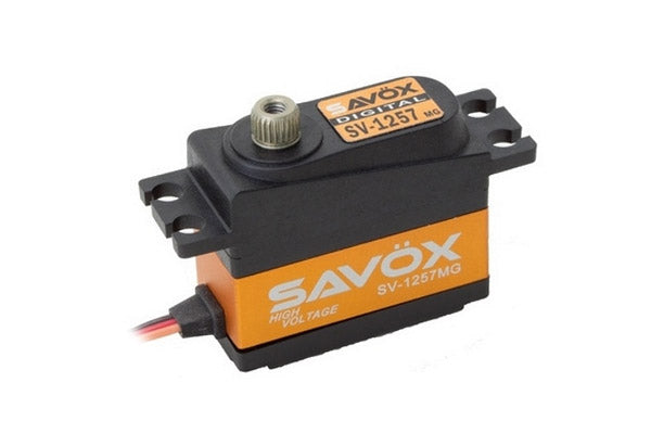 Savox SV-1257MG HV Digital Mini Size Rudder Servo 4kg/0.055s@7.4V