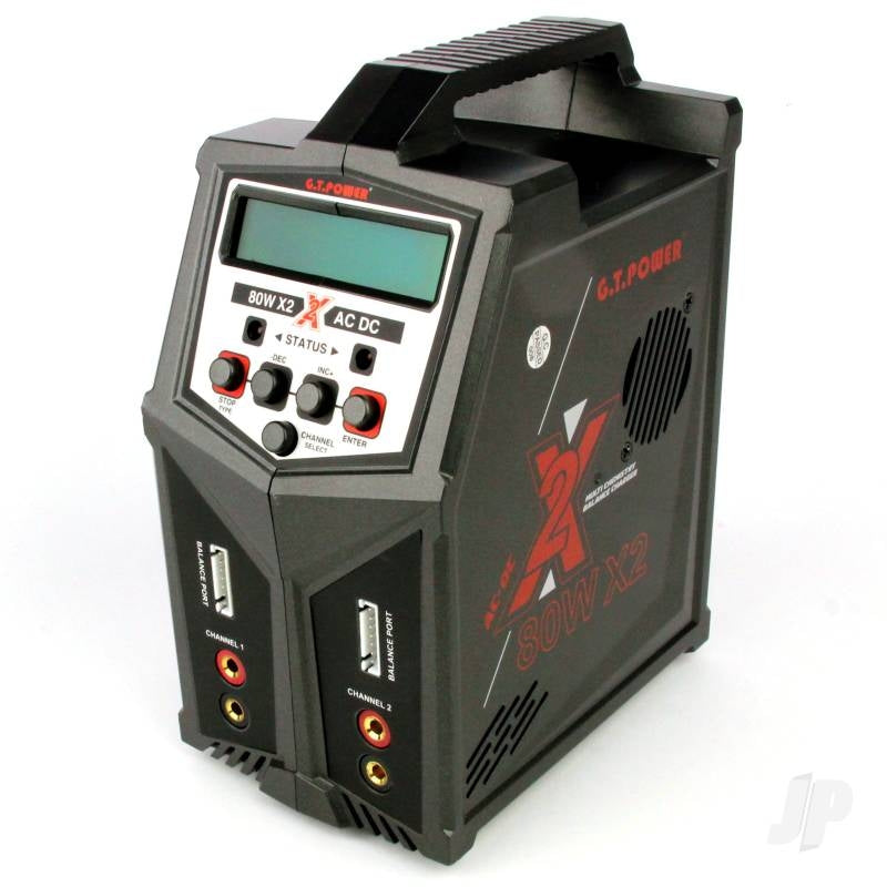 GT Power X2 Charger 2x80W Charger (UK) GTP0148