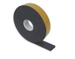 Cellular rubber strips 38 x 2 mm 10 m EPDM self-adhesive on one side A86097